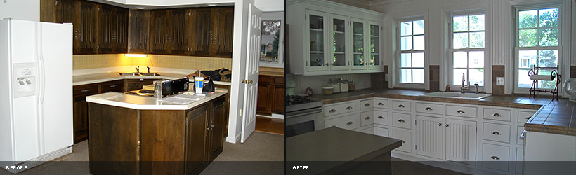 Before & After - Kitchen