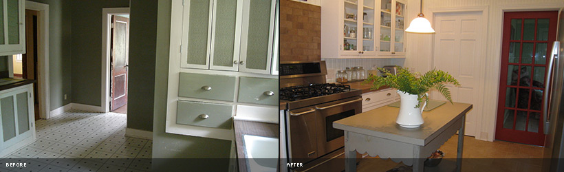 Before & After - Kitchen